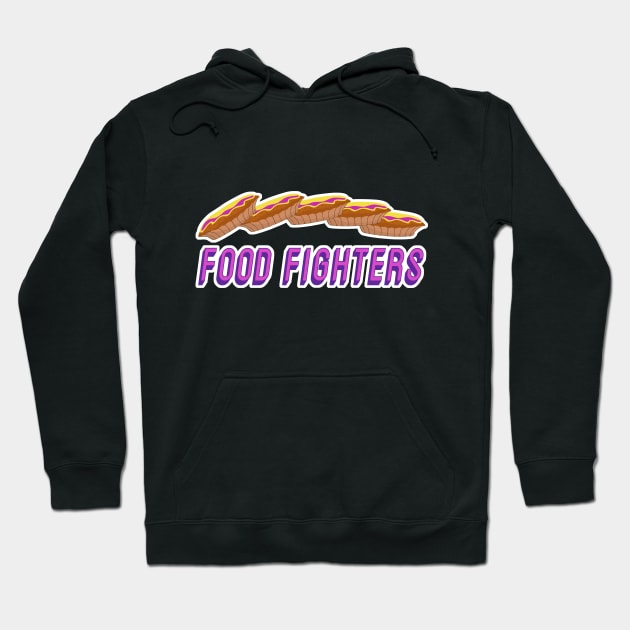 Food Fighters Hoodie by Damp Squib